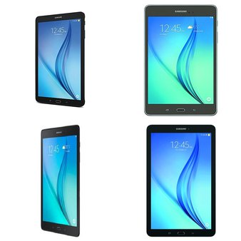 19 Pcs – Samsung Galaxy Tablets – Refurbished (GRADE C) – Models: SM-T560NZKUXAR, SM-T280NZKAXAR, SM-T350NZAAXAR, SM-T560NZKZXAR