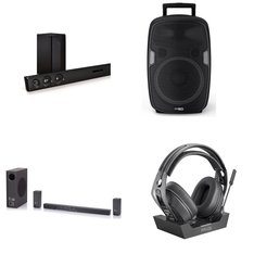 Pallet - 79 Pcs - Speakers, Audio Headsets, In Ear Headphones - Open Box Customer Returns - onn., PDP, Philips, JBL