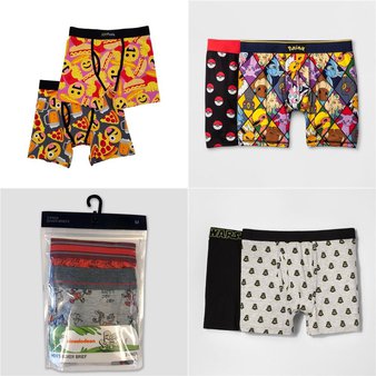150 Pcs – Underwear & Socks – New – Retail Ready – The Pokemon Co., Star Wars, Nickelodeon, Harry Potter