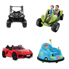 Pallet - 4 Pcs - Vehicles, Outdoor Sports - Customer Returns - Huffy, Fisher-Price, Realtree, COCOMELON