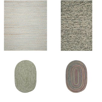 6 Pallets – 537 Pcs – Rugs & Mats, Curtains & Window Coverings, Sheets, Pillowcases & Bed Skirts, Decor – Mixed Conditions – Unmanifested Home, Window, and Rugs, Fieldcrest, Sun Zero, Madison Park