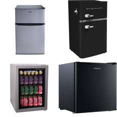 Pallet - 6 Pcs - Bar Refrigerators & Water Coolers - Customer Returns - Galanz, Frigidaire, Frigidaire Professional