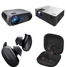 Pallet - 225 Pcs - Other, Cases, In Ear Headphones, Projector - Customer Returns - Apple, PROSCAN, VTECH, Monster