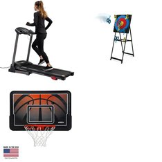 Pallet – 4 Pcs – Outdoor Sports, Exercise & Fitness – Customer Returns – Lifetime, Sunny Health & Fitness, EastPoint Sports