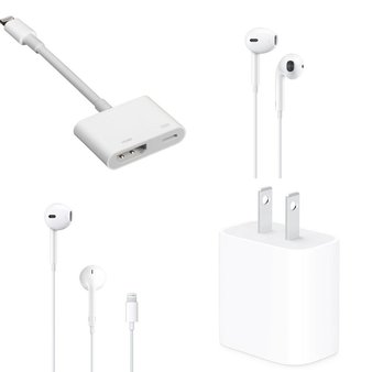 APPLE SPECIAL! 1 Pallet – 2737 Pcs – Other, In Ear Headphones, Apple iPad, Apple Watch – Untested Customer Returns – Apple, 3M, JBL