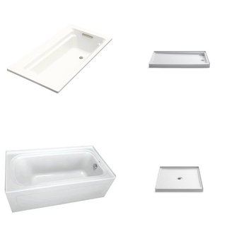 Pallet – 4 Pcs – Kitchen & Bath Fixtures, Hardware – Customer Returns – Kohler, ProFlo