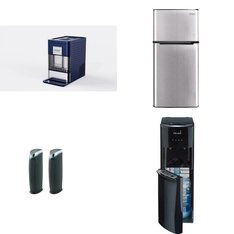 6 Pallets - 42 Pcs - Bar Refrigerators & Water Coolers, Freezers, Refrigerators, Humidifiers / De-Humidifiers - Customer Returns - HISENSE, Galanz, Primo, Primo Water