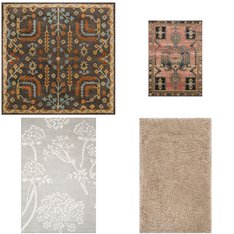 Pallet - 26 Pcs - Decor, Curtains & Window Coverings, Rugs & Mats - Mixed Conditions - Safavieh, Unmanifested Home, Window, and Rugs, Maples, Loloi