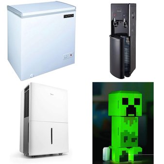 Pallet – 8 Pcs – Bar Refrigerators & Water Coolers, Humidifiers / De-Humidifiers, Freezers – Customer Returns – Primo, Midea, Thomson, Minecraft