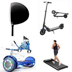 Pallet - 9 Pcs - Unsorted, Trampolines, Powered, Exercise & Fitness - Customer Returns - EVERCROSS, YORIN, SSPHPPLIE, Callaway