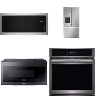 4 Pcs – Ovens / Ranges – New – WHIRLPOOL, Samsung, LG, Frigidaire