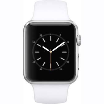 5 Pcs – Apple Watch Gen 2 Series 1 42mm Silver Aluminum – White Sport Band MNNL2LL/A – Refurbished (GRADE A – Original Box)