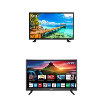 3 Pcs – LED/LCD TVs (19″ – 24″) – Refurbished (GRADE A, No Stand) – Onn, VIZIO