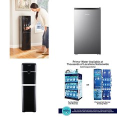 Pallet – 6 Pcs – Bar Refrigerators & Water Coolers – Customer Returns – HISENSE, Primo, Primo Water, Galanz