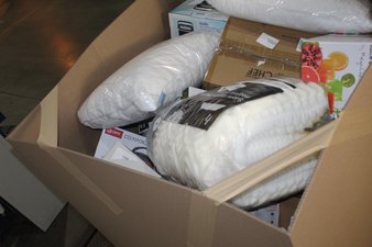 12 Pallets – 1468 Pcs – Curtains & Window Coverings, Decor, Kitchen & Dining, Sheets, Pillowcases & Bed Skirts – Like New or New Customer Returns – JC Penney