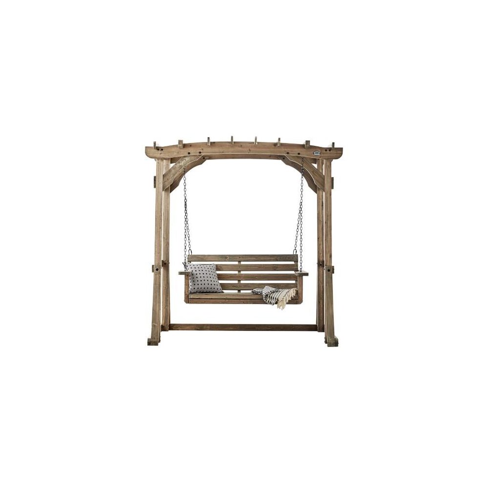 16 Pcs Backyard Discovery 1906624 Odessa Pergola Swing