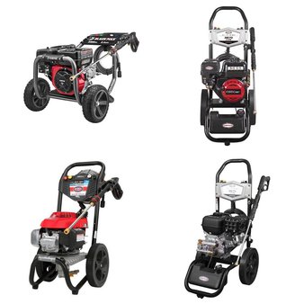 Pallet – 7 Pcs – Pressure Washers, Power Tools – Customer Returns – Simpson, Black Max