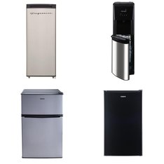 Pallet - 7 Pcs - Bar Refrigerators & Water Coolers, Refrigerators, Freezers - Customer Returns - Galanz, Primo, Frigidaire