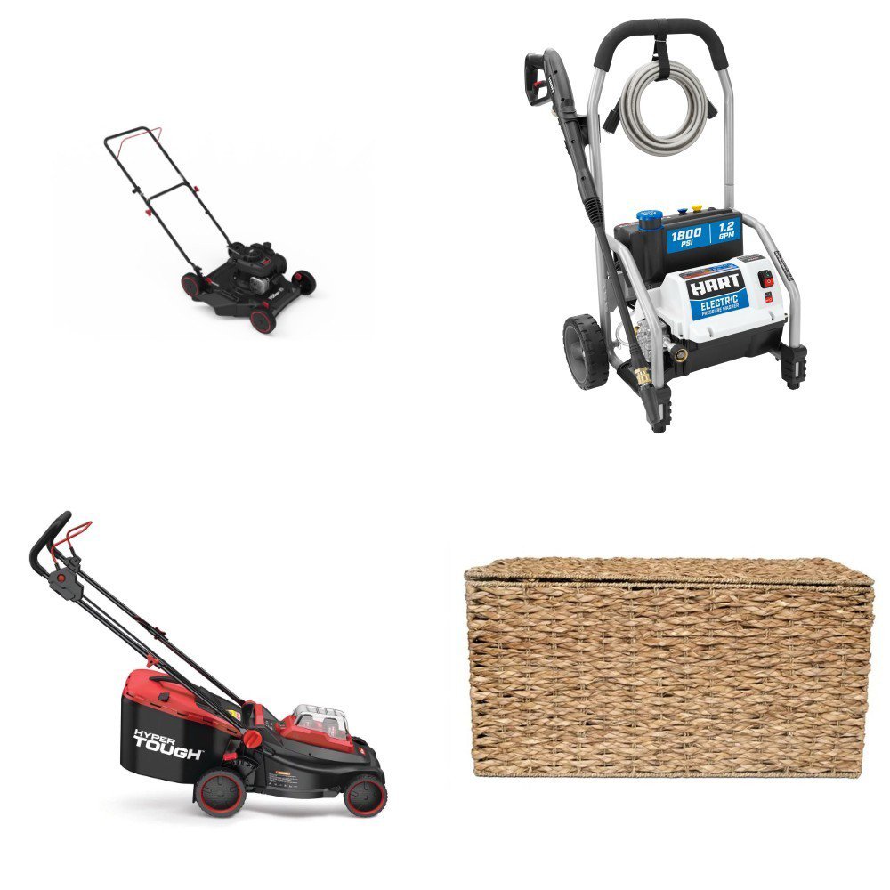 Hyper tough store electric lawn mower