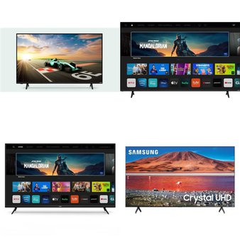 72 Pcs – LED/LCD TVs – Refurbished (GRADE A, GRADE B) – Samsung, VIZIO, LG, TCL