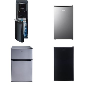 Pallet – 5 Pcs – Bar Refrigerators & Water Coolers, Refrigerators – Customer Returns – Galanz, Primo Water, HISENSE