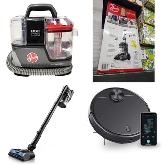 Pallet – 23 Pcs – Vacuums, Accessories – Customer Returns – Hoover, Scosche, Dirt Devil, Hart