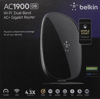 5 Pcs – Belkin F9K1124 AC1900 Wi-Fi Gigabit Ethernet Router – Refurbished (GRADE B)