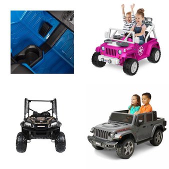 Monday Flash Sale! 3 Pallets – 7 Pcs – Vehicles, Outdoor Sports – Untested Customer Returns – Huffy, Power Wheels