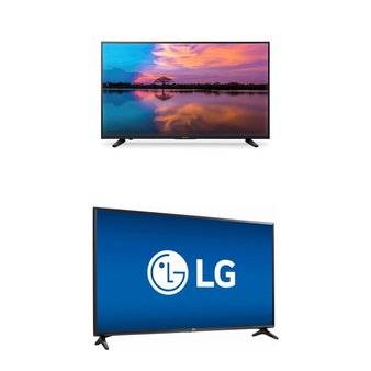 3 Pcs – LED/LCD TVs (46″ – 55″) – Refurbished (GRADE A, GRADE B, No Stand) – SHARP, LG