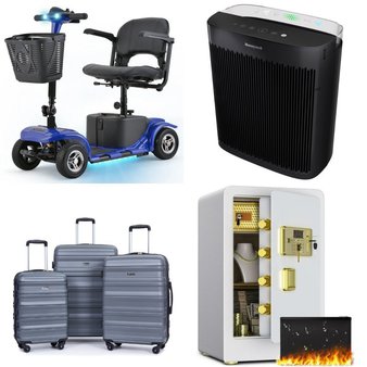 Pallet – 15 Pcs – Luggage, Unsorted, Air Conditioners, Canes, Walkers, Wheelchairs & Mobility – Customer Returns – Tripcomp, LifePlus, SKRT, Sunbee