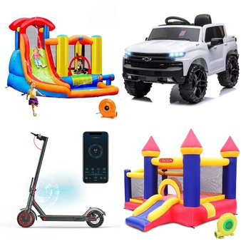 Pallet – 14 Pcs – Vehicles, Powered, Outdoor Play, Unsorted – Customer Returns – Funcid, Costway, UHOMEPRO, EVERCROSS