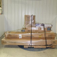 1 Pallets - 8 Pcs - New Bedroom, TV Stands, Wall Mounts & Entertainment Centers - New and New Damaged Box - Walmart