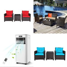 1 Pallets - 16 Pcs – Patio, Luggage, Air Conditioners, Massagers & Spa - Untested Customer Returns - Walmart