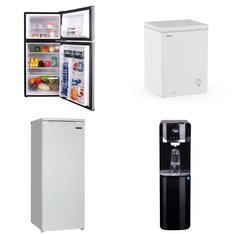 Pallet - 8 Pcs - Freezers, Refrigerators, Bar Refrigerators & Water Coolers, Pressure Washers - Customer Returns - Great Value, HISENSE, Hyper Tough, Arctic King