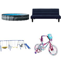 2 Pallets - 26 Pcs - Cycling & Bicycles, Mattresses, Outdoor Play, Pools & Water Fun - Overstock - Intex, Kent, Dynacraft, DHP