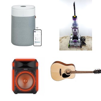 Pallet – 21 Pcs – Humidifiers / De-Humidifiers, Portable Speakers, Vacuums, Speakers – Customer Returns – LEVOIT, Monster, Bissell, Blueair