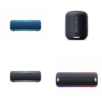 Pallet – 106 Pcs – Portable Speakers – Customer Returns – Sony, Altec Lansing, Blackweb, JBL