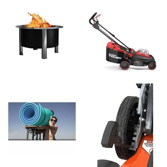Pallet – 4 Pcs – Mowers, Fireplaces, Pools & Water Fun – Customer Returns – Mm, YardMax, Hyper Tough, Floatation IQ