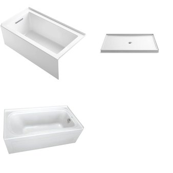 Pallet – 3 Pcs – Kitchen & Bath Fixtures, Hardware – Customer Returns – Kohler, ProFlo