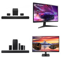 Pallet - 33 Pcs - Powered, Speakers, Monitors, Portable Speakers - Customer Returns - Razor, onn., LG, Philips