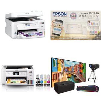 Pallet – 22 Pcs – Baby Monitors, All-In-One, In Ear Headphones, Inkjet – Customer Returns – Motorola, EPSON, VTECH, Shokz