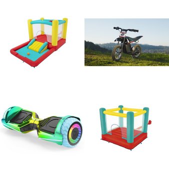 Pallet – 15 Pcs – Outdoor Play, Powered, Unsorted, Vehicles, Trains & RC – Customer Returns – Play Day, Razor, AGIT Global, Jetson