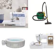 CLEARANCE! 3 Pallets - 119 Pcs - Vacuums, Kitchen & Dining, Arts & Crafts, Camping & Hiking - Customer Returns - ONLINE, Hoover, Hyper Tough, Brother