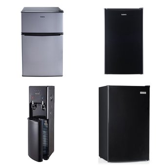 Pallet – 8 Pcs – Freezers, Bar Refrigerators & Water Coolers, Refrigerators – Customer Returns – HISENSE, Galanz, Primo, Igloo