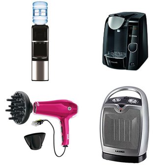 Pallet – 51 Pcs – Hair Care, Bar Refrigerators & Water Coolers, Shaving, Drip Brewers / Perculators – Damaged / Missing Parts – CONAIR, Primo, Wahl, BLACK & DECKER