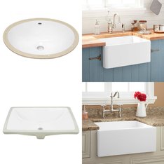 Pallet – 24 Pcs – Kitchen & Bath Fixtures, Hardware, Unsorted – Open Box Like New – Signature Hardware