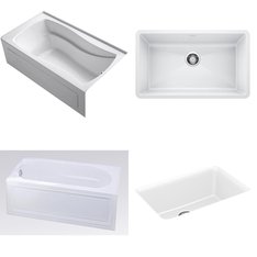 Pallet - 6 Pcs - Kitchen & Bath Fixtures, Hardware - Customer Returns - Kohler, Blanco, ELKAY