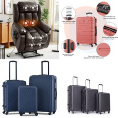 Pallet - 11 Pcs - Luggage, Unsorted, Kids, Vacuums - Customer Returns - Travelhouse, Homfa, INSE, GUNAITO