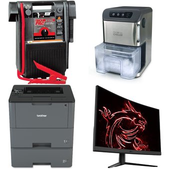 Pallet – 29 Pcs – Speakers, Monitors, Power Tools, Ice Makers – Customer Returns – MSI, onn., VIZIO, Hyper Tough