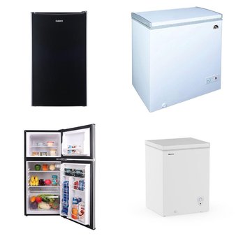 Pallet – 6 Pcs – Refrigerators, Freezers – Customer Returns – Galanz, Frigidaire, HISENSE, Energy Star